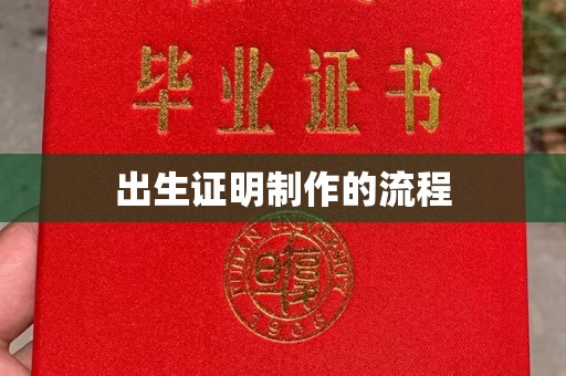 宜君出生证明制作的流程