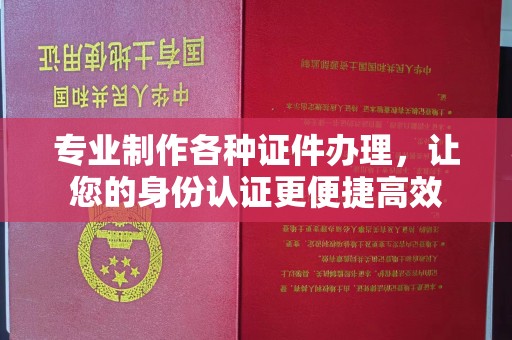 宜君专业制作各种证件办理，让您的身份认证更便捷高效