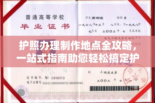 宜君护照办理制作地点全攻略，一站式指南助您轻松搞定护照